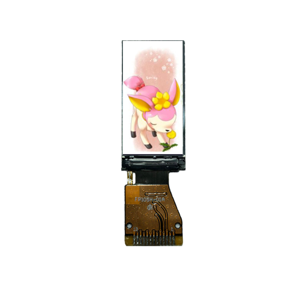 1.05-inch TFT display