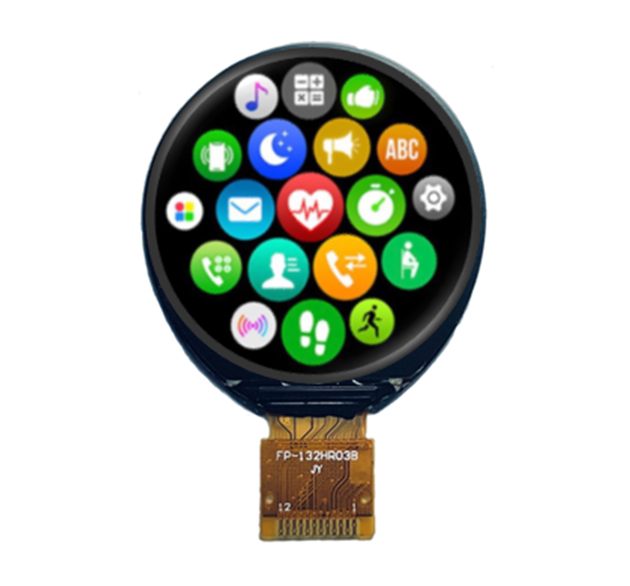 1.32-inch TFT display