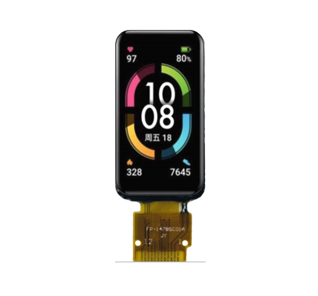 1.47-inch TFT display