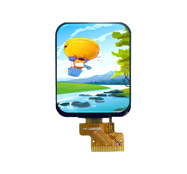 1.69-inch TFT display