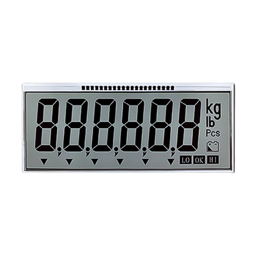 Electronic body scale LCD display/flowmeter LCD screen/matching LED backlight