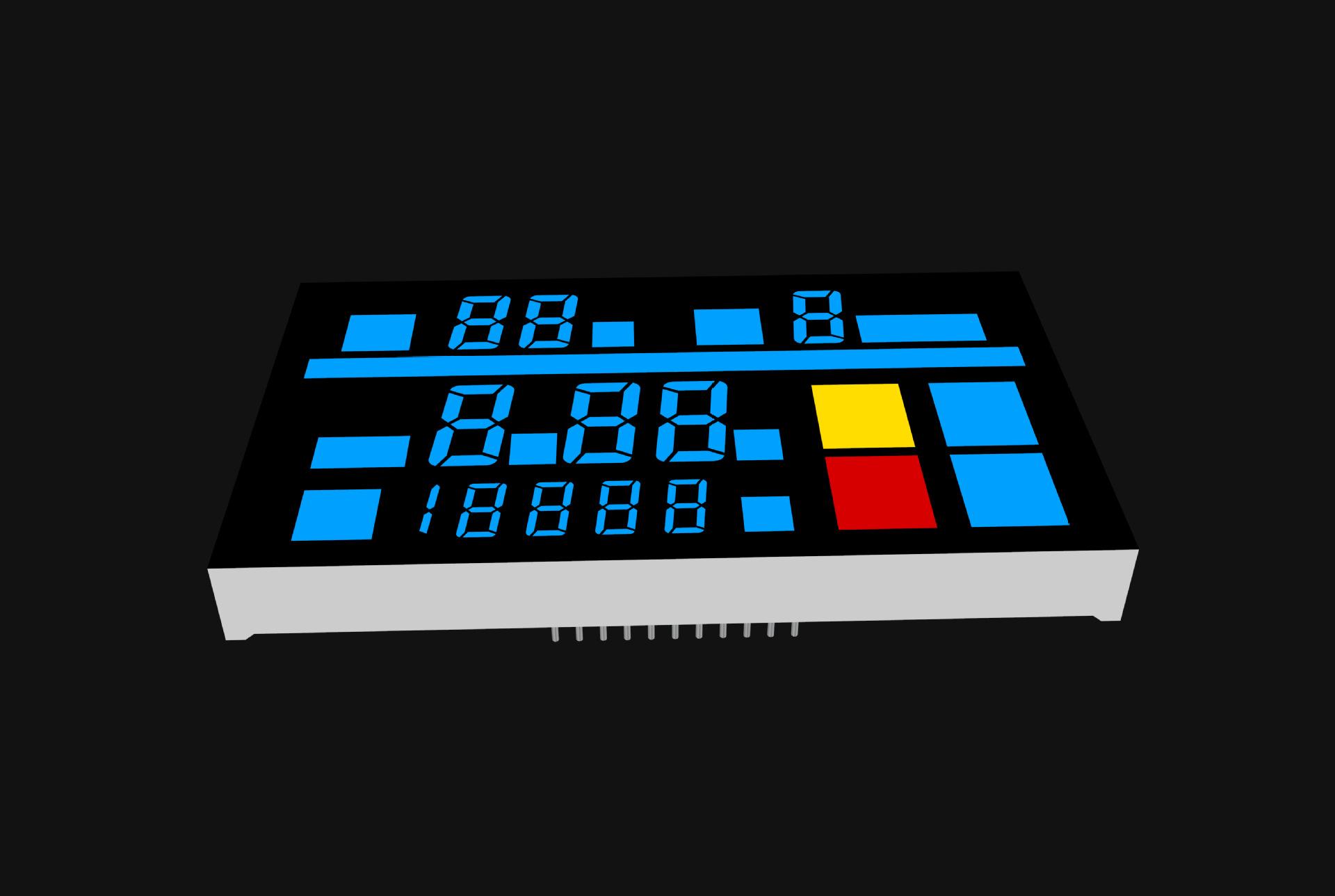 LED数码管和LED数码屏有什么区别