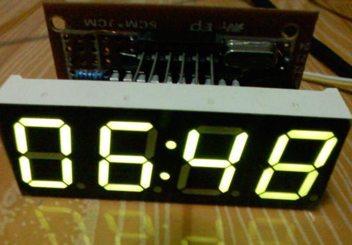 LED数码管在计时器中的应用